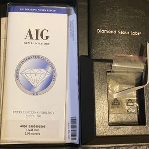 Loose Diamond Nexus 2.99 oval cut stone